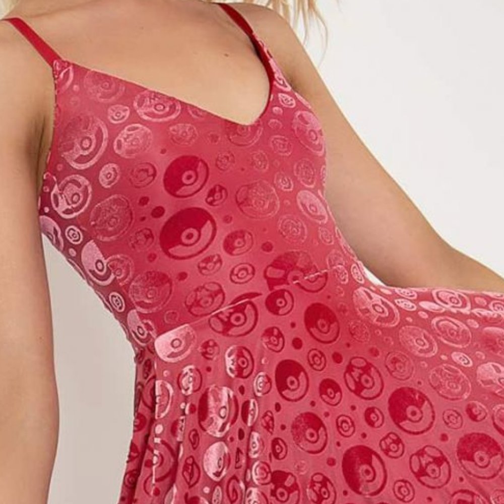 BlackMilk BURNED VELVET POKÉMON HANDKERCHIEF DRESS - Picture 3 of 5